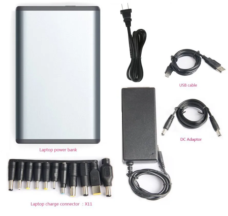 50000mah portable laptop charger power bank laptop powerbank