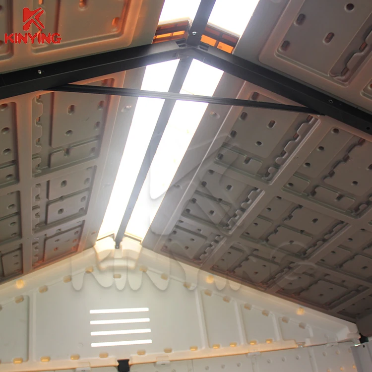 KINYING disassembly storage sheds plastic tiny house