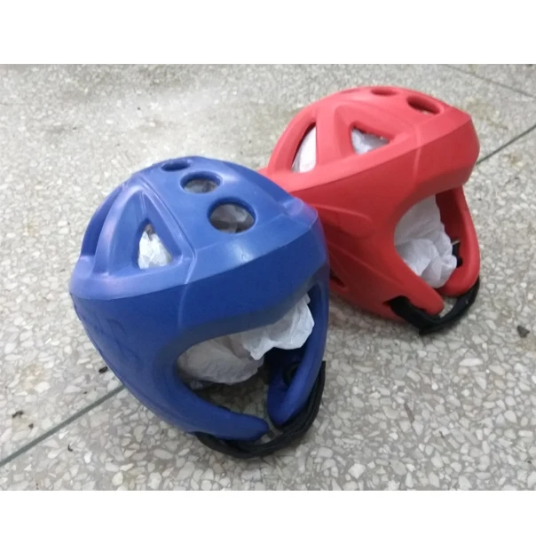 Безопасная Удобная красная защита головы для тхэквондо