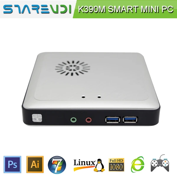 Sharevdi новое поступление мини-пк, Barebone пк, Intel ядро C1037U K390M Wi-fi дополнительно, Может быть настенный