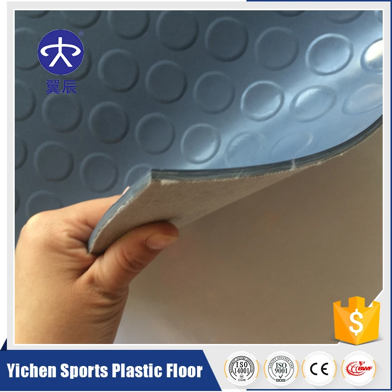 Hot Sale PVC Material 2.0mm Homogeneous Vinyl Flooring  for Hospital