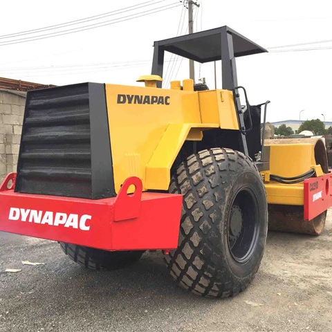 Используемый дорожный каток Dynapac вибрационный уплотнитель однобарабанный ролик CA251D CA25D CA25