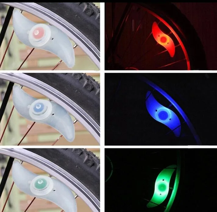 Bicycle accessory decorative led bike light bicycle wheel lights for motor cycle