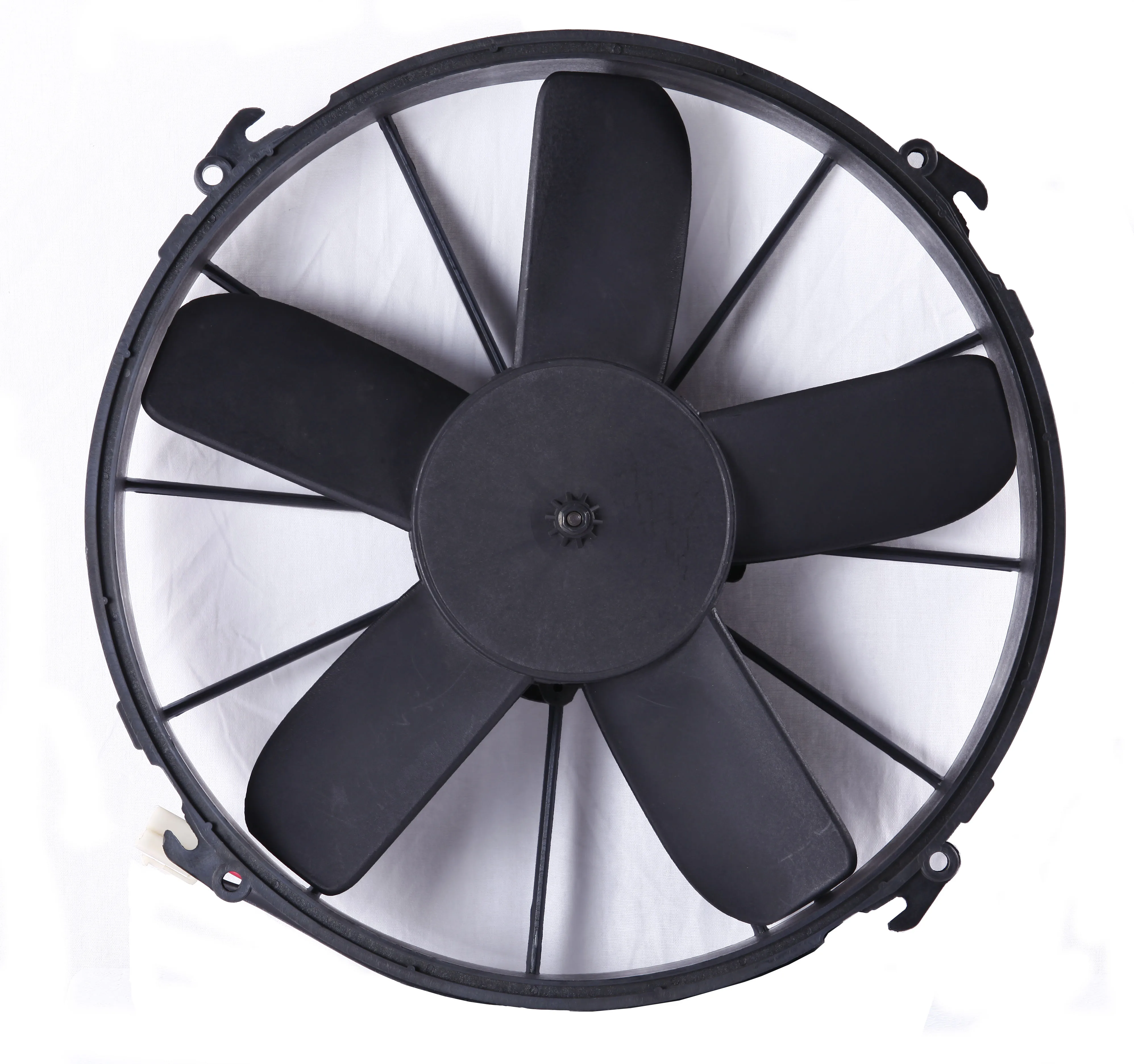 12V and 24V DC brush motor axial fan replace spal VA01 series for bus condenser fan push and pull from China manufacture (309651806)