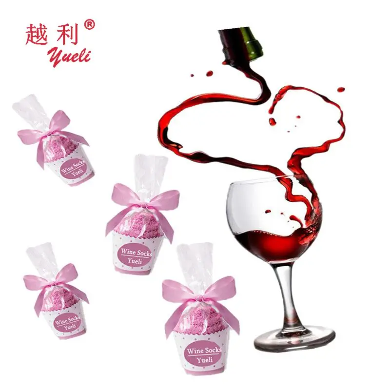 wholesale womens thermal heated disposable plastic wine socks
