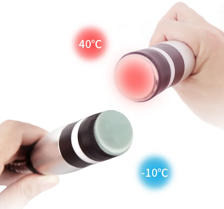 Cryo Cool Hot Electroporation No Needle Mesotherapy Skin Face Lifting Machine