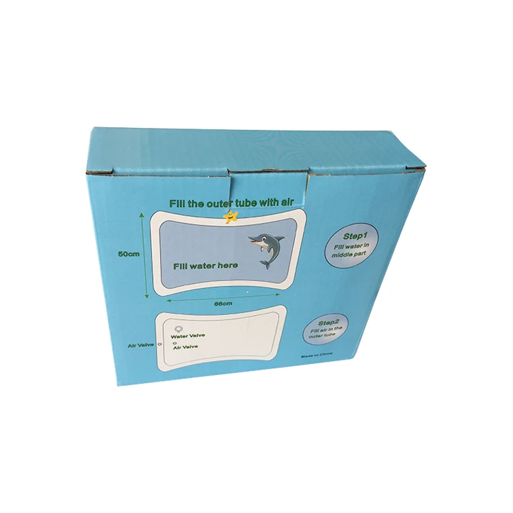 Лидер продаж на Amazon, детский надувной водяной коврик для детей с эффектом стимуляции живота