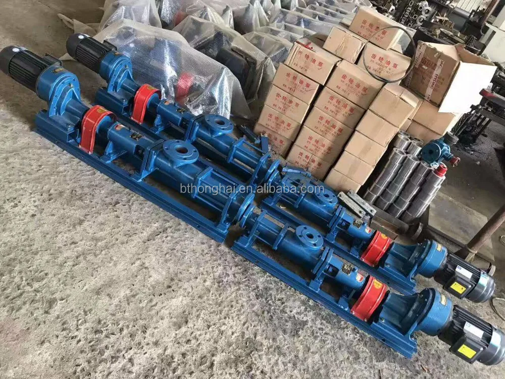 G series mono screw pump for fuel oil/sludge/slurry/sewage
