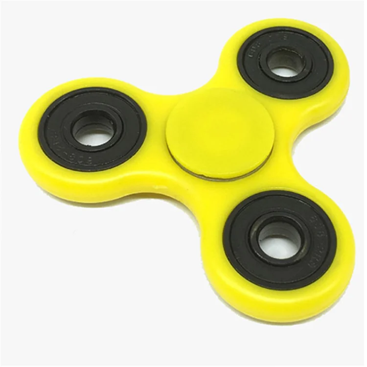 Black Colour Fidget Spinner Three-leaf Spinner Finger Toys Decompression Creative Toys Color Interdigital Spinner Wholesale