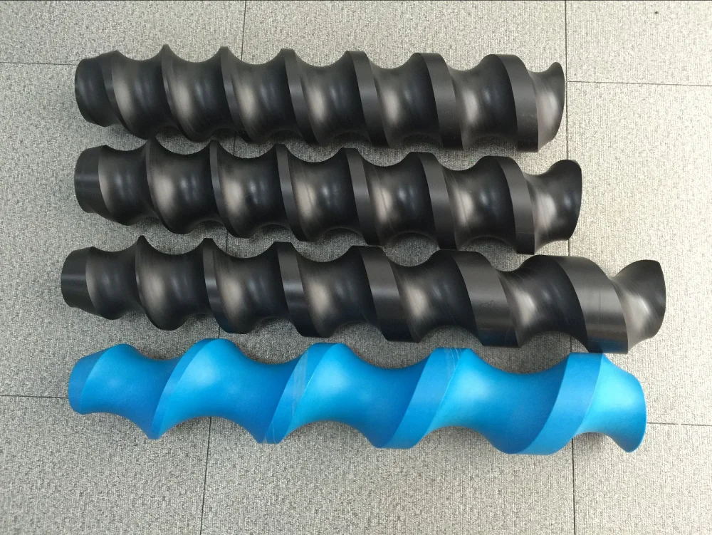 
Worm screw in any type of plastic material for all requirements 