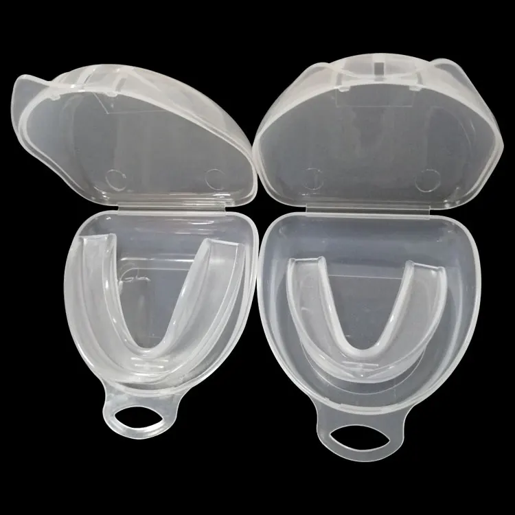 Custom hot sale eco eva silicone gel rubber mouth guard mma muay thai sanda kick boxing gum shield mouth guard