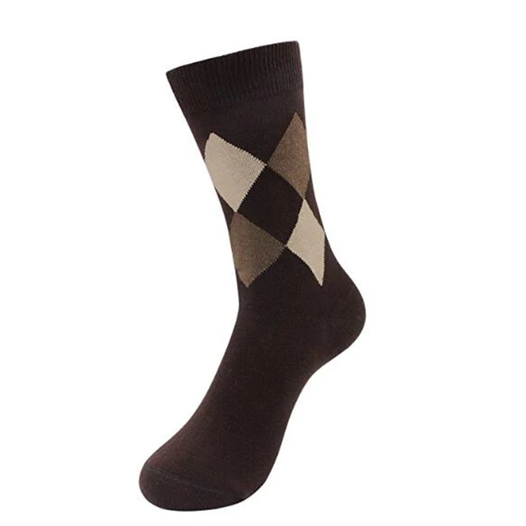
Low MOQ Comfortable Custom Work Business Crew Bamboo Mens Dress Socks 