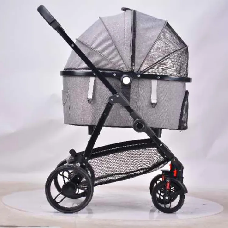Hot sales dog carrier travel system new pet dog stroller