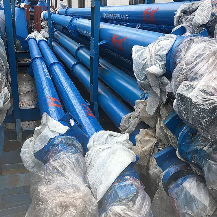 LSY325 screw conveyor is used for transporting cement, coal ash and other materials in concrete mixing station