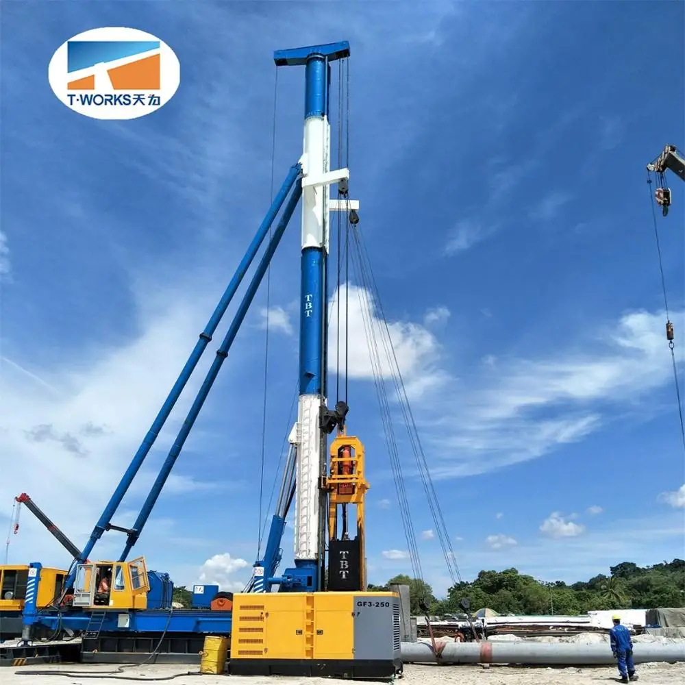 High pile forming quality piling drilling hammer