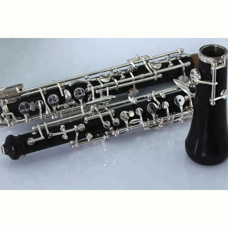 Roffee Adult Type Silver Plated Semi Automatic Ebony Oboe