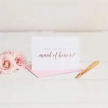 New arrival quaint custom self adhesive rose gold gift card