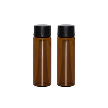 Hotsale 15ml luxury lotion amber glass cosmetic bottle for cream/perfume