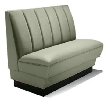 
Interstate Booth with Channel Back Pattern restaurant booth seating horizon back side sofa 