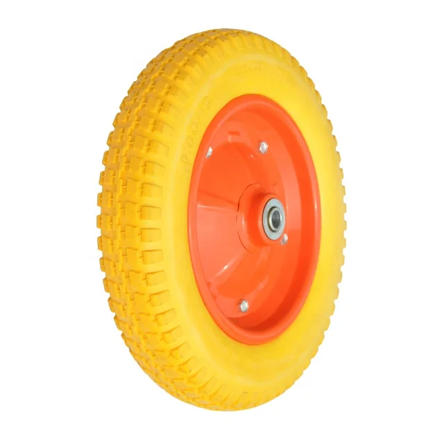 
Small Tire 3.00-8 Top Quality PU Foam Rubber Wheels For Wholesale 