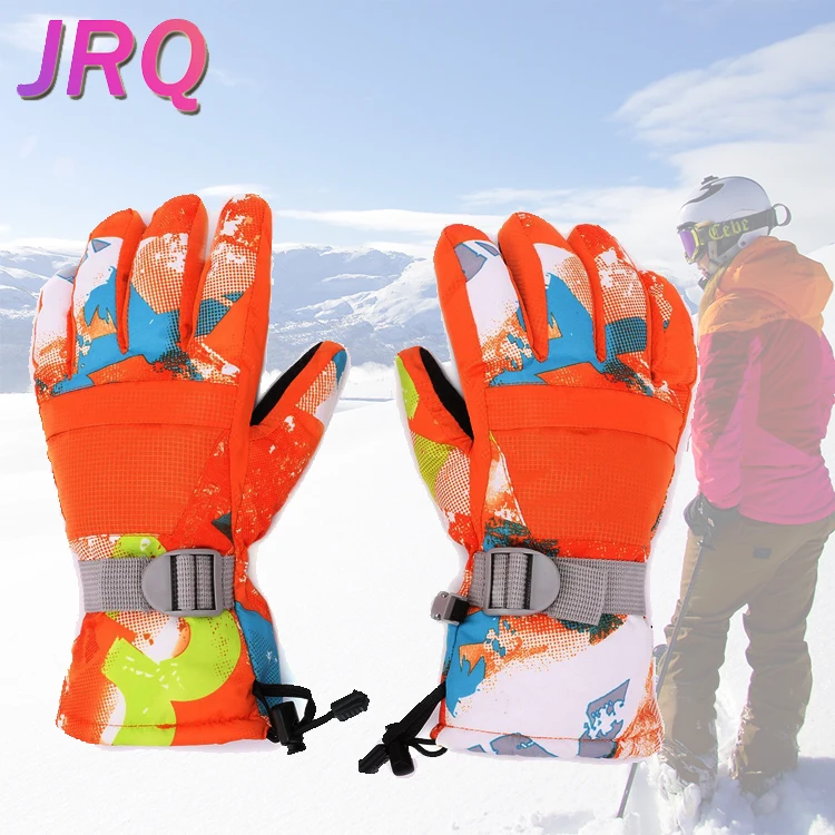  Лыжные перчатки/водонепроницаемые ветрозащитные теплые зимние перчатки для снега сноуборда снегохода лыжные спортивные с карманами на молнии поводки