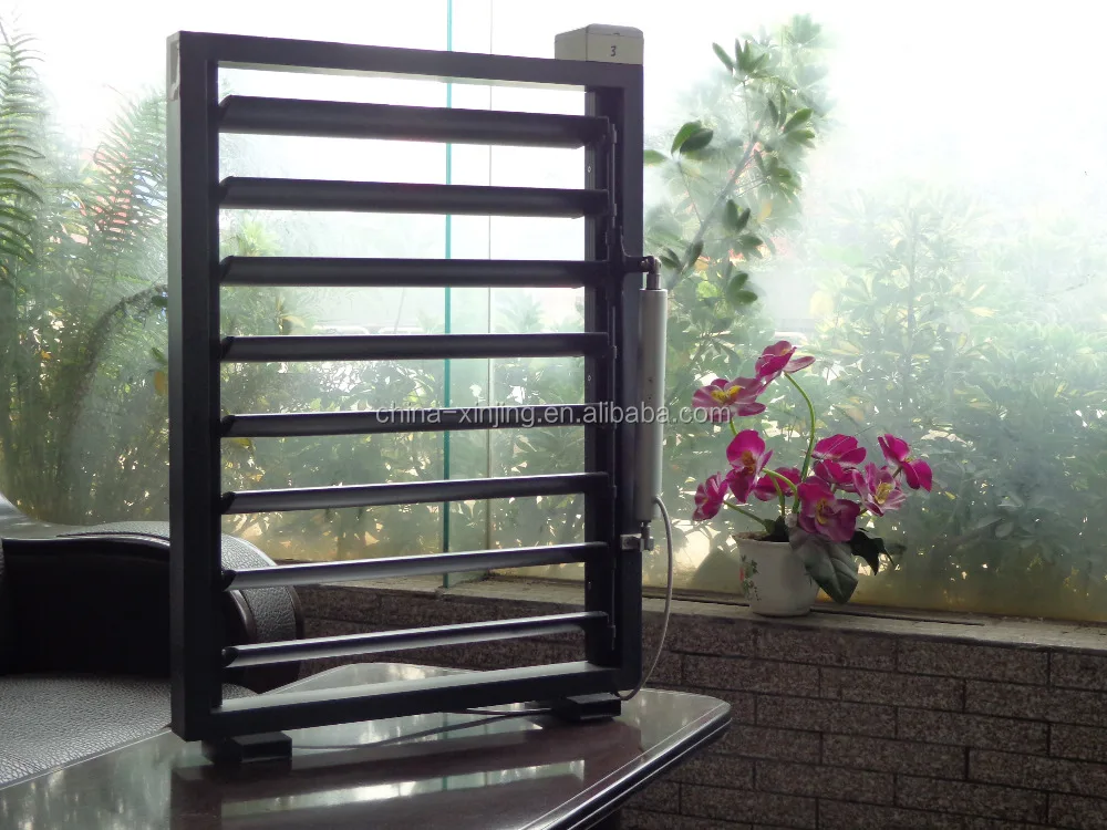 Aerofoil automatic aluminum sun shade louver extruded aluminum louver