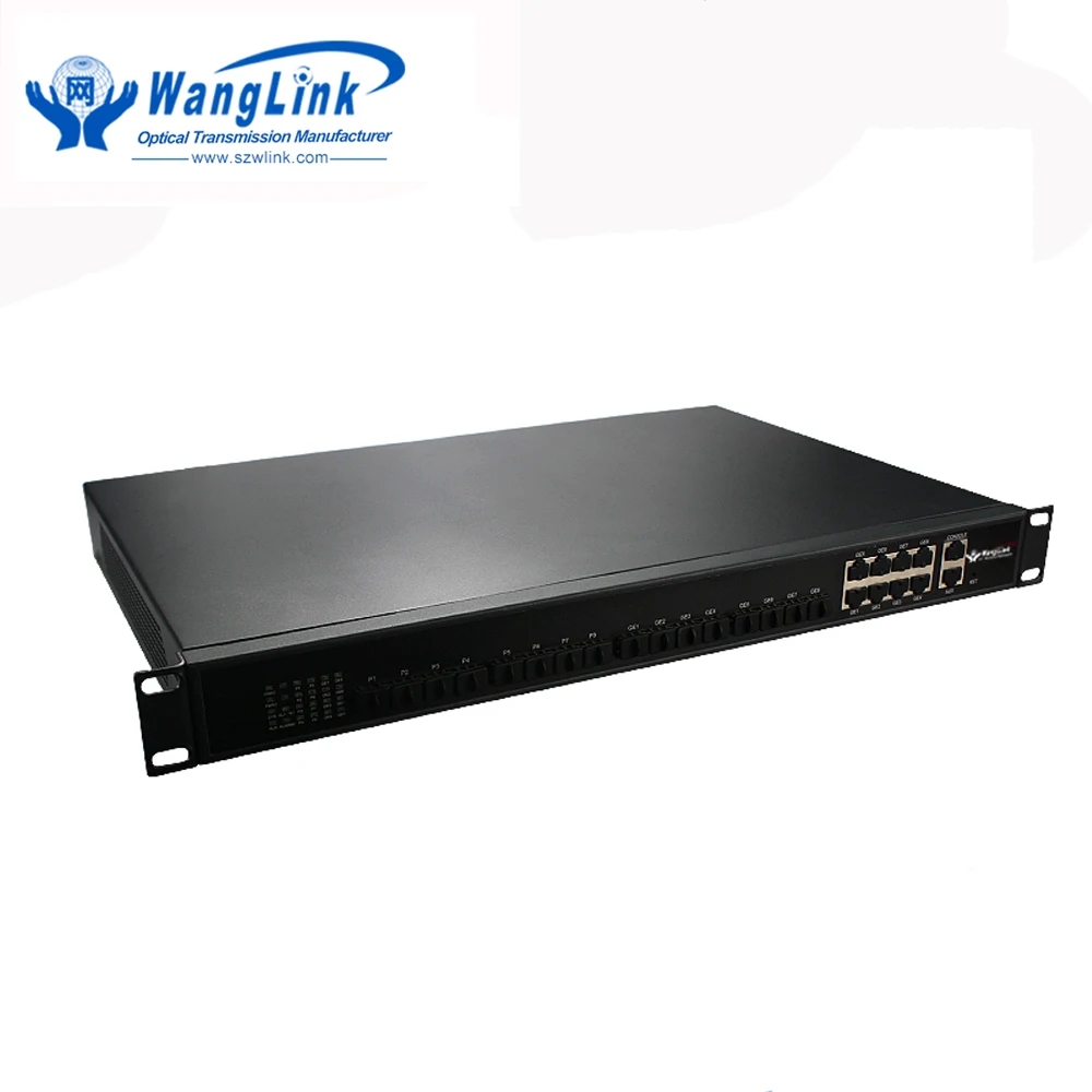 Интеллектуальной сети 8 pon портов EPON OLT совместим с Huawei