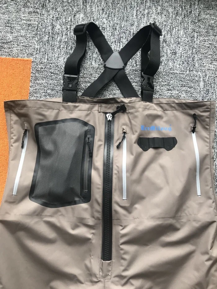 
Breathable Fly Fishing Wader Suit with Neoprene Socks from China 