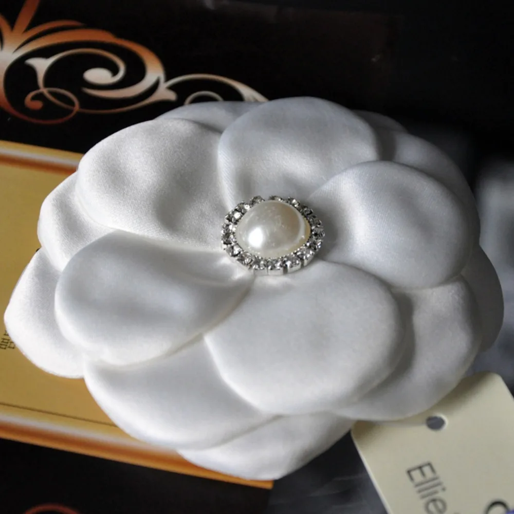 Flower Headband Pearl Hairband with Feather for Toddler Flower Girl