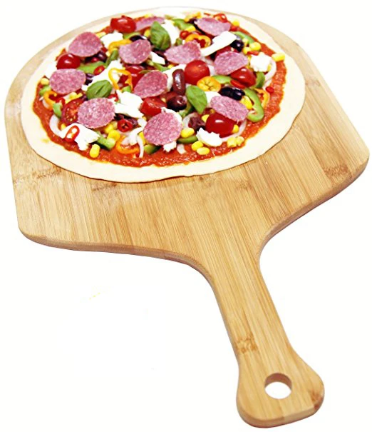 2018 New design Bamboo Pizza paddle board OEM