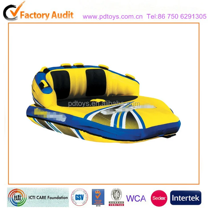 Водная надувная лодка 1-3 Rider, буксируемая трубка