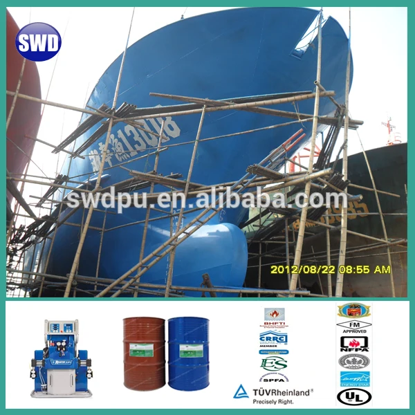 SWD spray polyurea anti scratch coating