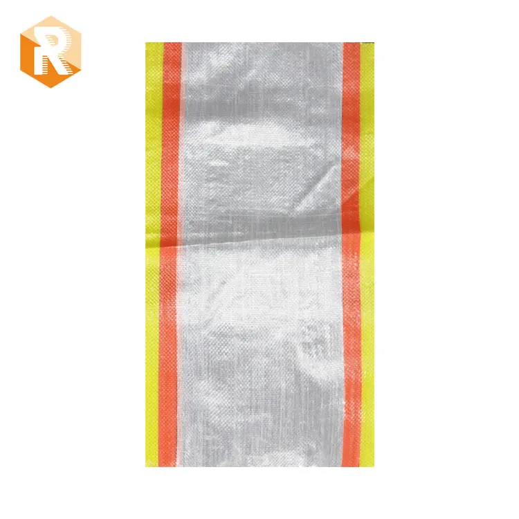 
Transparent pp woven bag in clear polypropylene bag in multi colors rice bag 