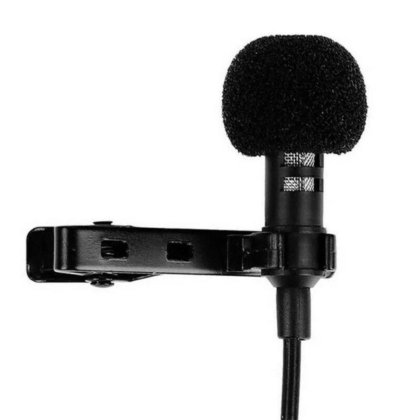 Professional For IOS Android Mobile Phone Portable Mini Stereo HiFi Sound Quality Condenser Microphone Clip Lapel Mic