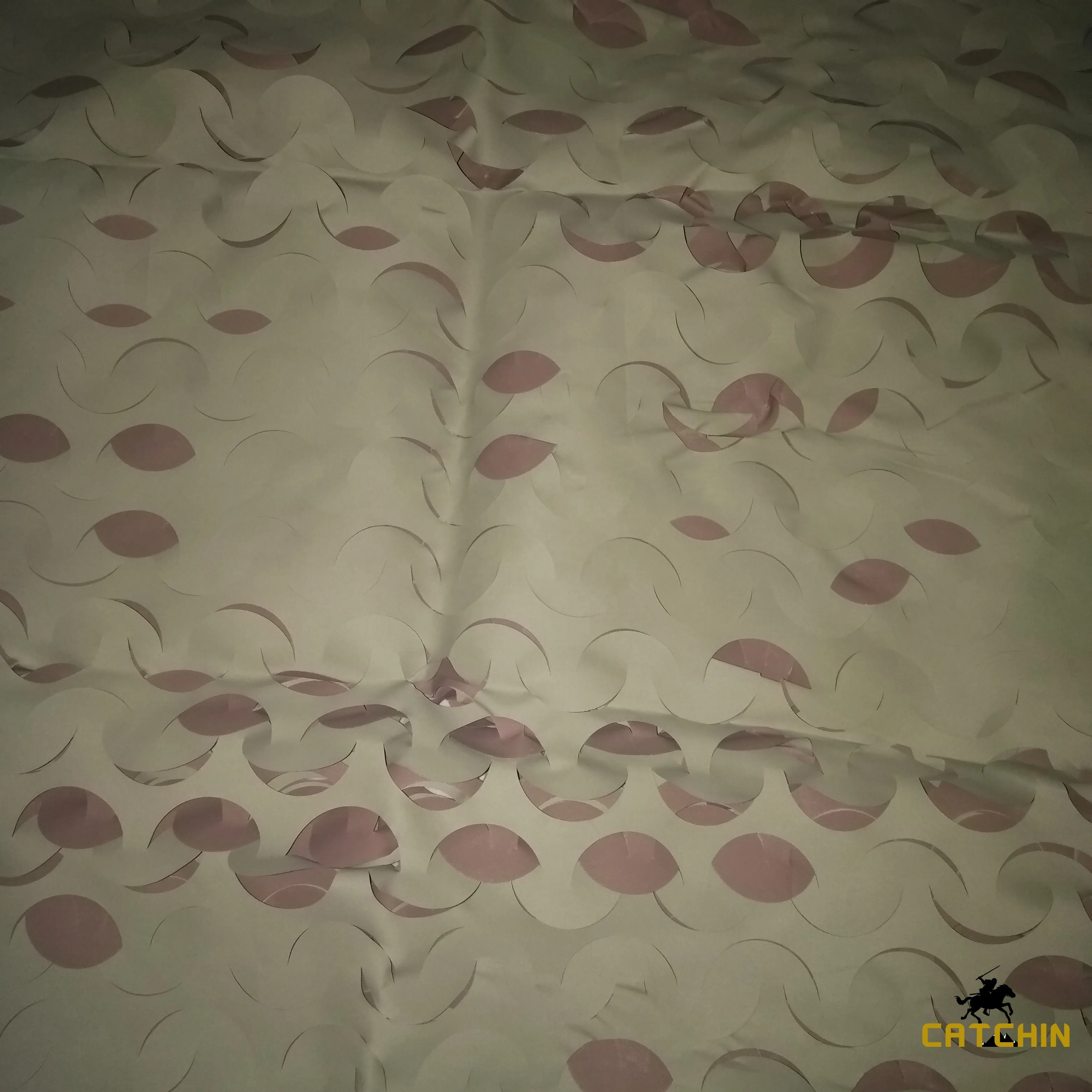 Brown&Sandy camo netting reversible camouflage net hunting net camouflage fabric for shade blinds outdoor camping