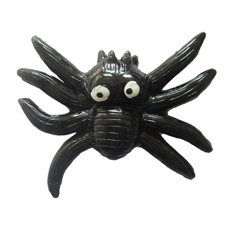 New Novelty Hot Sell Sticky Spider TPR Toys