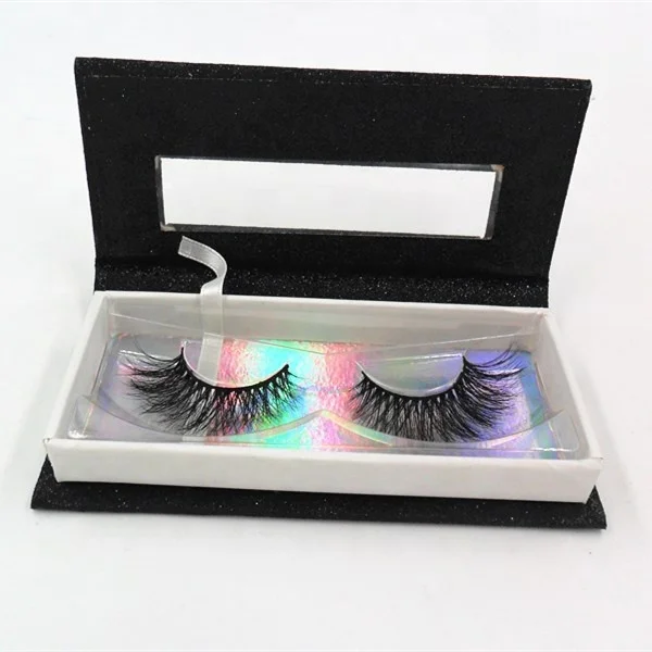 
Wholesale private label 3D mink lashes or faux mink lashes with custom packaging 