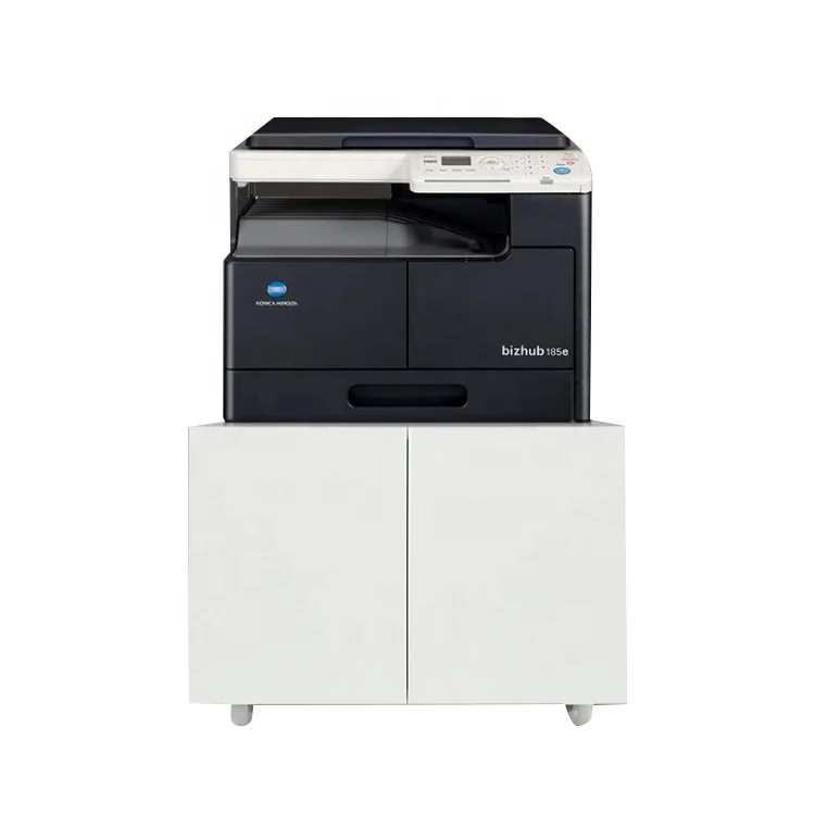 Metal movable rectangle printer storage cabinet for home office bank