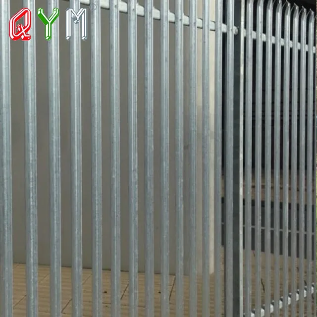 Steel Tube Barrier Fence Tubular Steel Palisade Fence and Gate