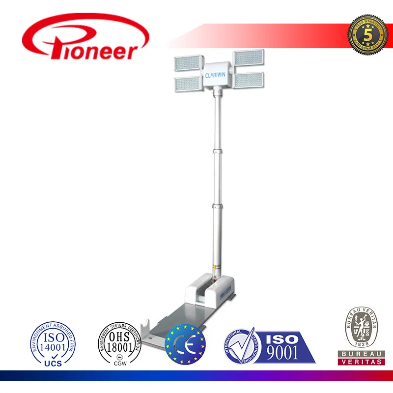 CLD22-4150LN mobile floodlight tower for fire truck