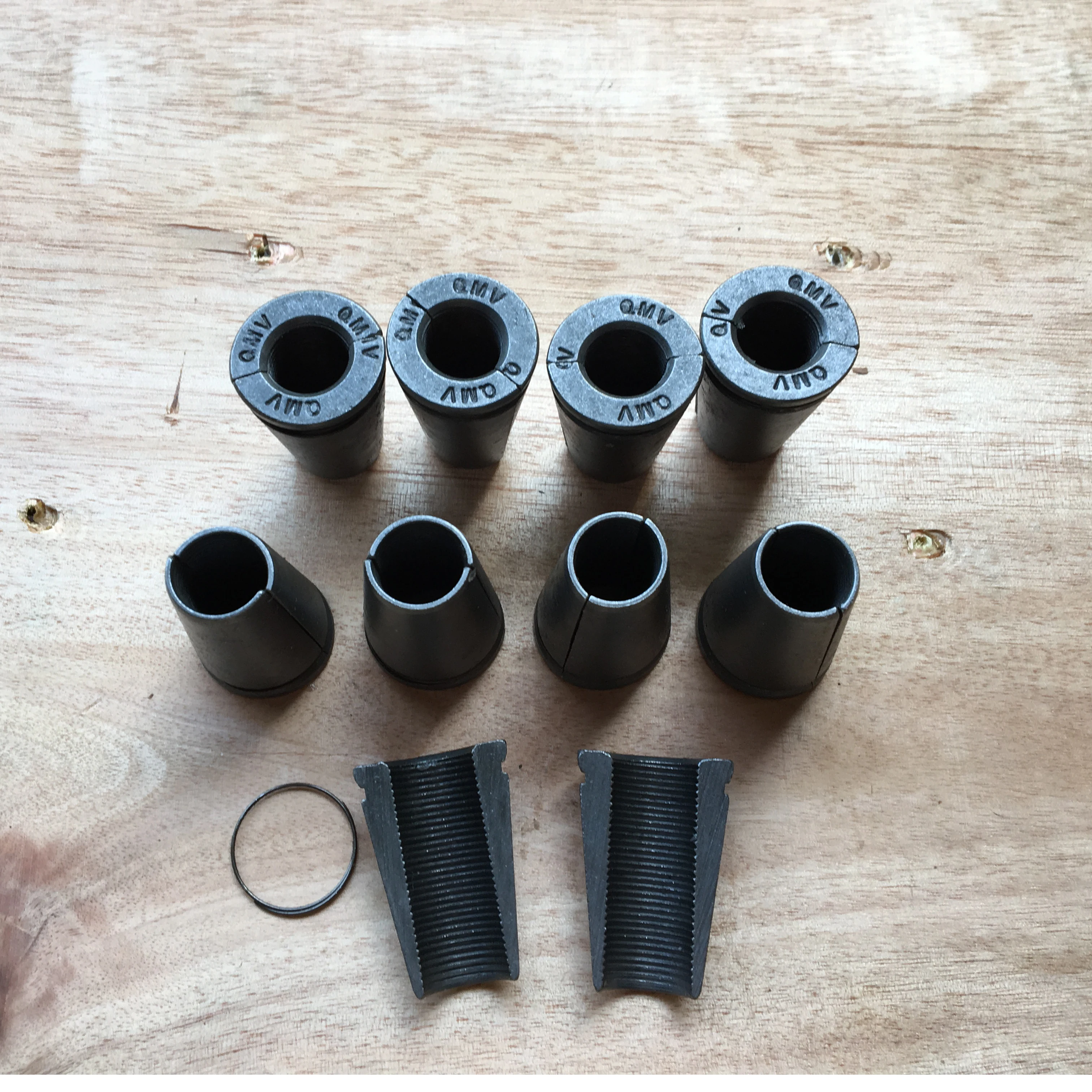 China manufacturer prestressing wedges grips with 12.7mm 15.24mm 17.8mm 21.6mm pc strand steel wire pt bars for sale