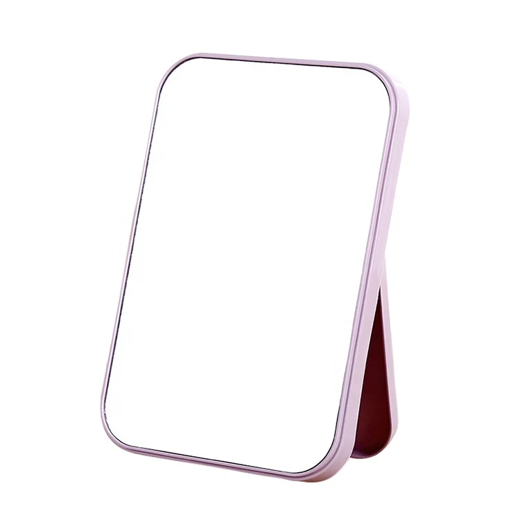 Melason Factory Directly Wholesale Square Shape Desktop Vanity Makeup Compact Cosmetic Mirror Pocket
