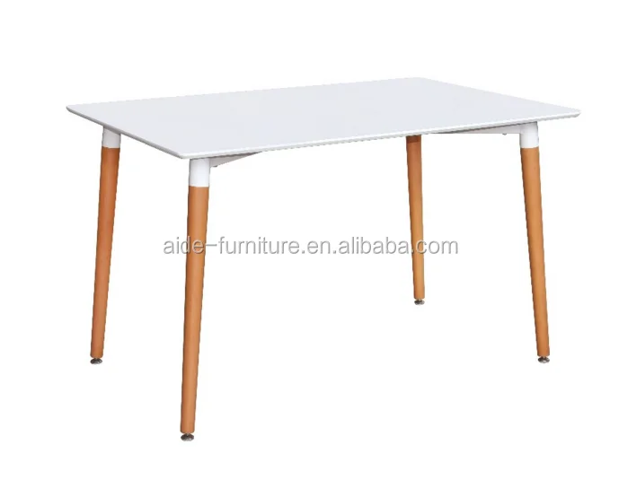 MDF E1 board oak legs simple design dining table