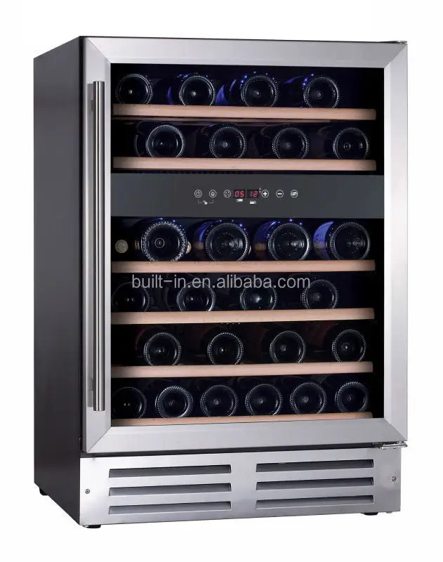 Hot selling 46 bottles 145L 870mm height compressor wine cooler wine cellar wine cabinet