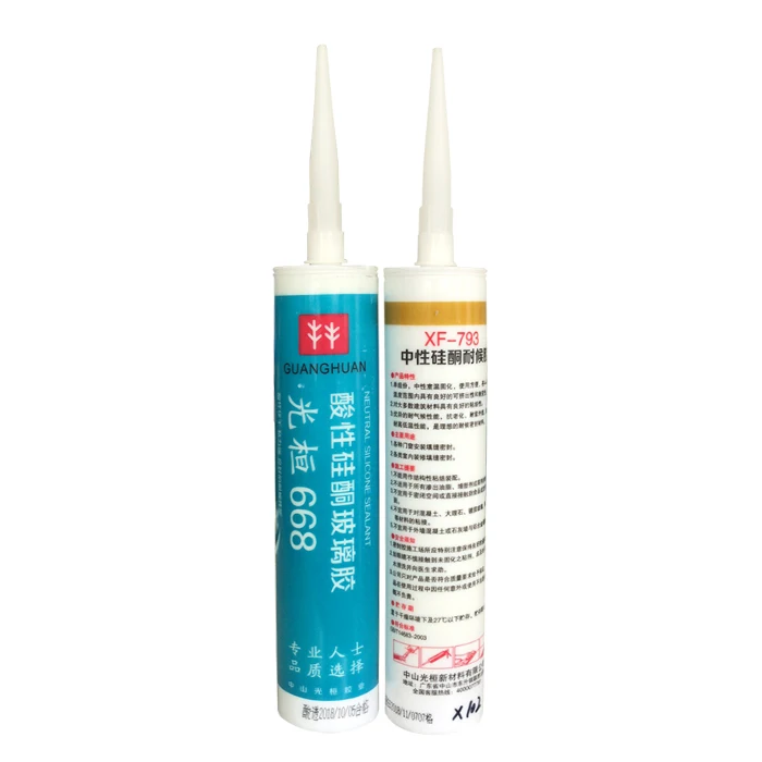Soudal construction stainless steel neutral silicone sealant weatherproof caulking gap filler