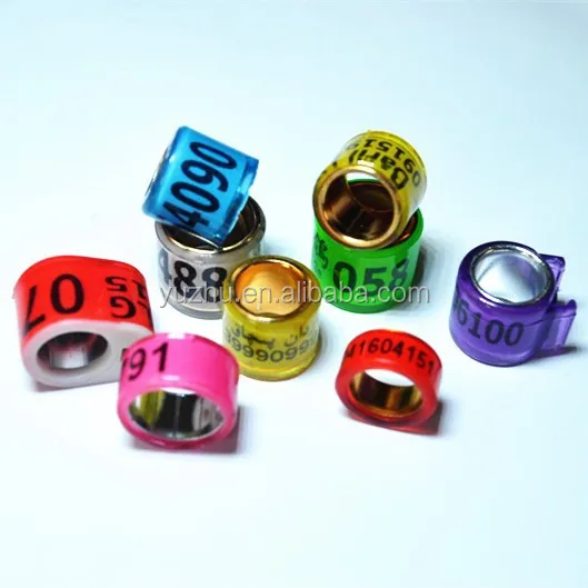 rings for pigeon custom by clients request MOQ 100pcs all kinds poultry rings with EXW price