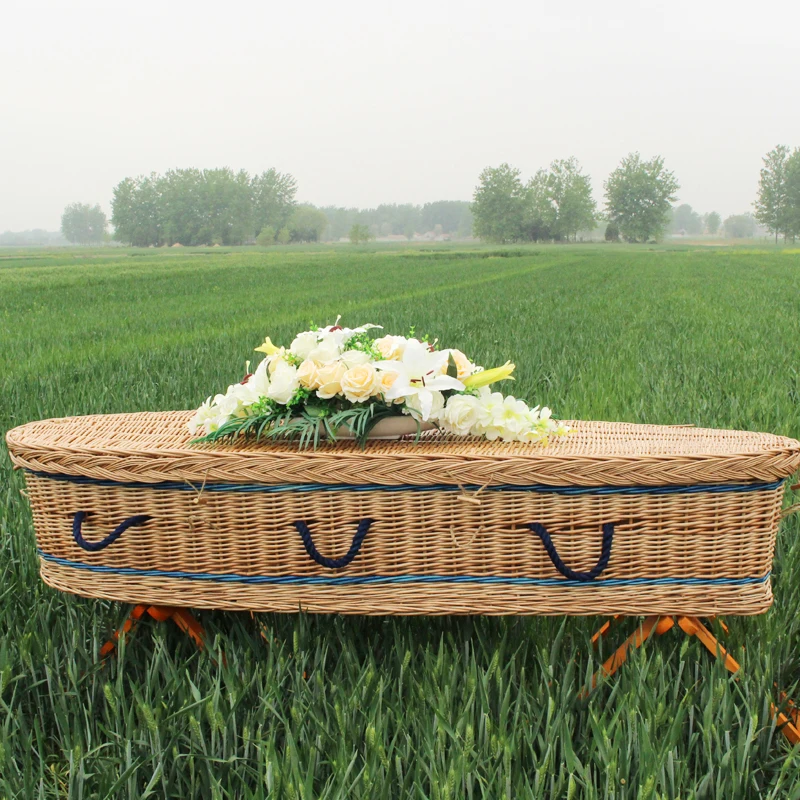 Top Quality Cheap Handles American Style Luxury Coffin Caskets