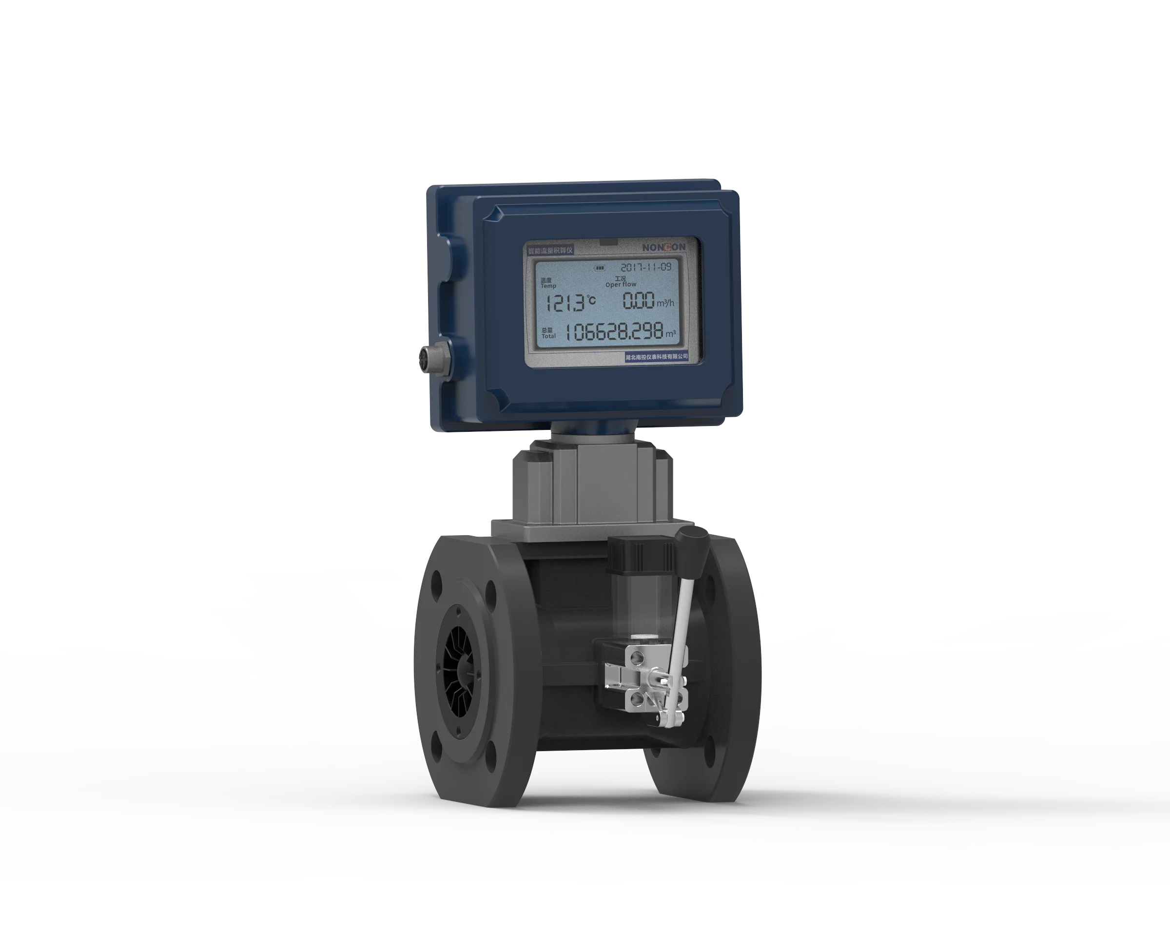 Gas Turbine Flowmeter DN80 hydrogen gas flow meter AIR FLOW SENSOR