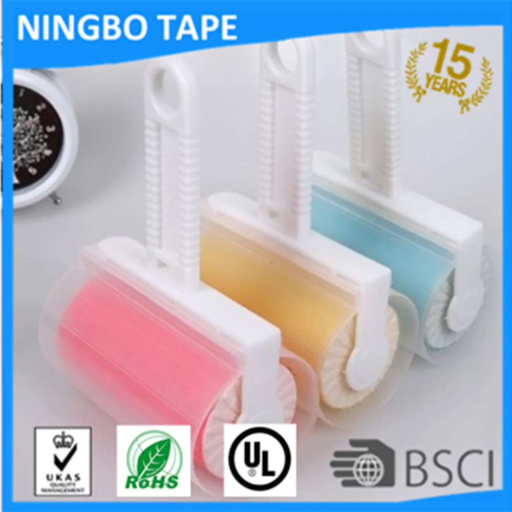 
silicone washable sticky lint roller 