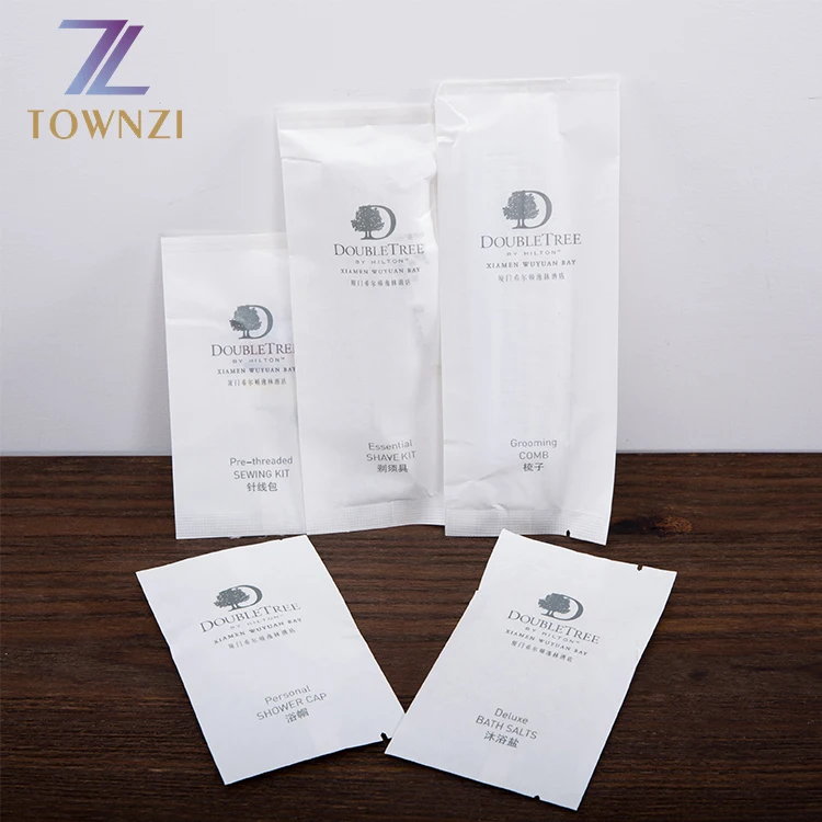 Wholesale Special Cheap Hotel Amenities Dental Kit Luxury Essential Shave Kit Bathroom Accessories Set Luxury